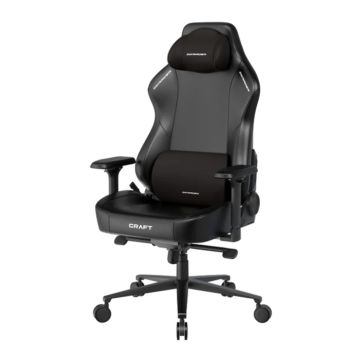صندلی گیمینگ دیایکسریسر مدل CRAFT SERIES 2026 XL BLACK — نمای مورب
