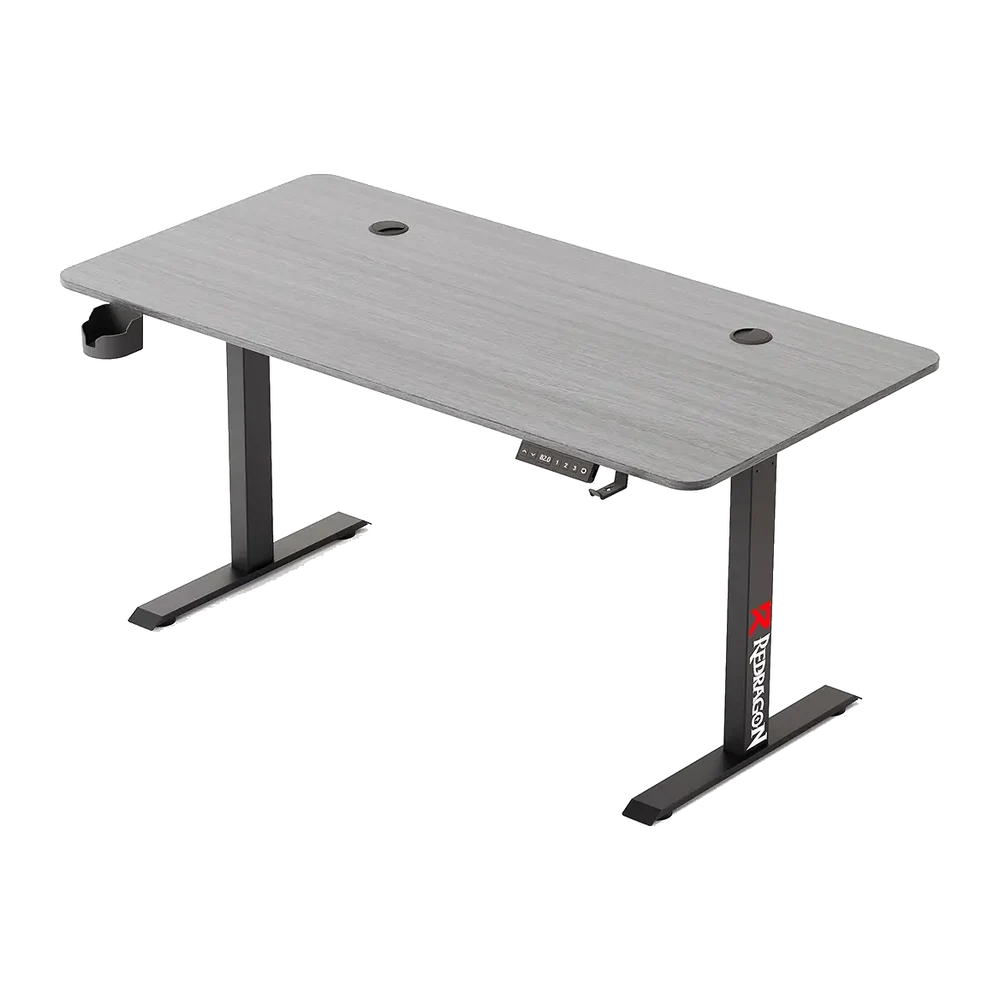میز گیمینگ ردراگون مدل GD3600G-XL GRAY — نمای پشت