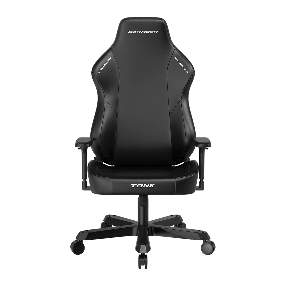 صندلی گیمینگ دیایکسریسر مدل TANK SERIES 2025 XXL BLACK — نمای روبرو