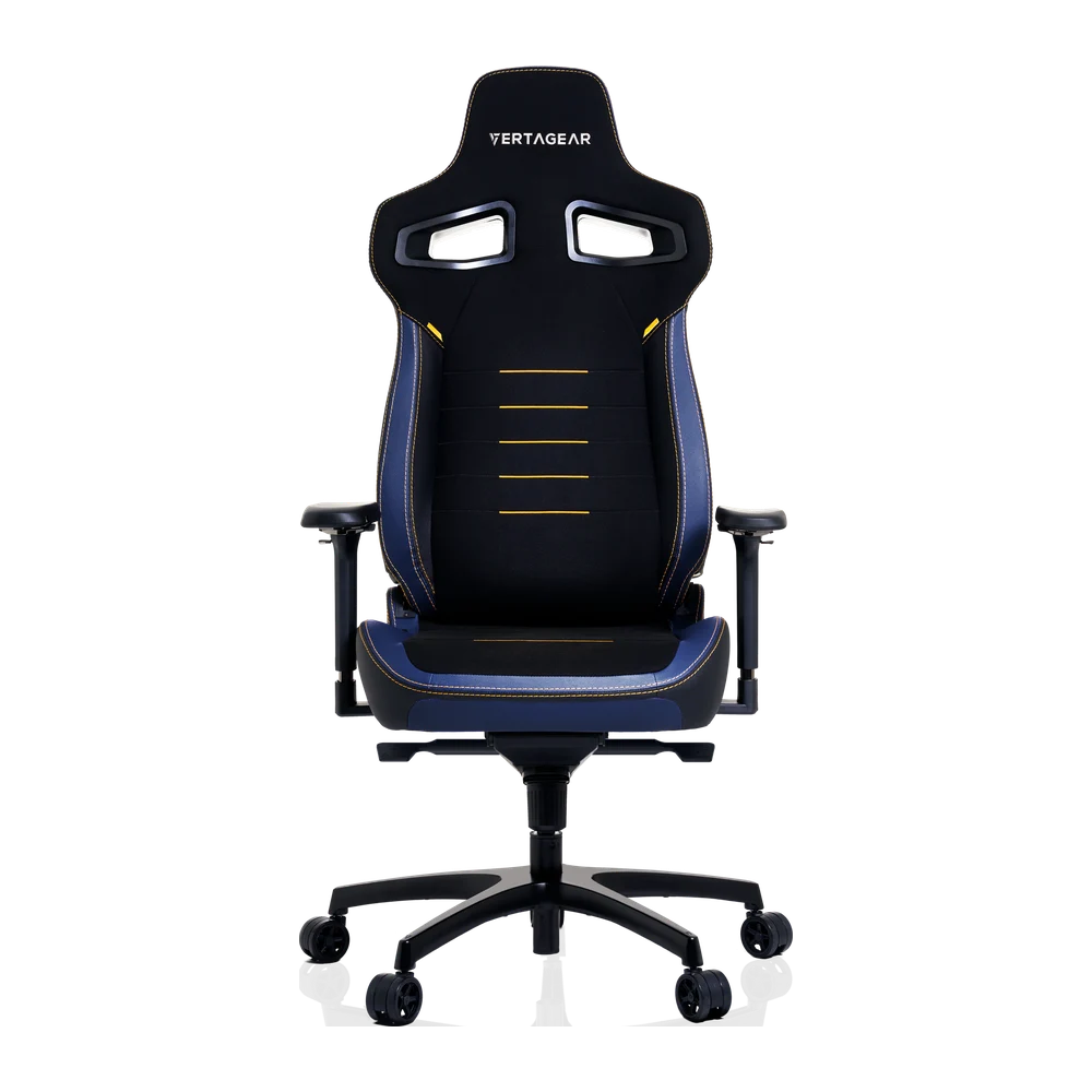 صندلی گیمینگ ورتیگیر مدل PL4800 MIDNIGHT BLUE — نمای روبرو