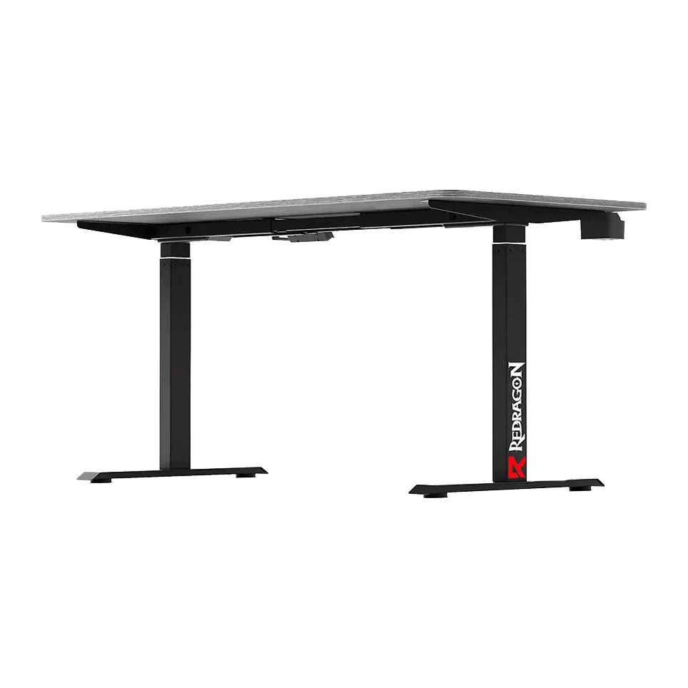 میز گیمینگ ردراگون مدل GD3600G-XL GRAY — نمای روبرو